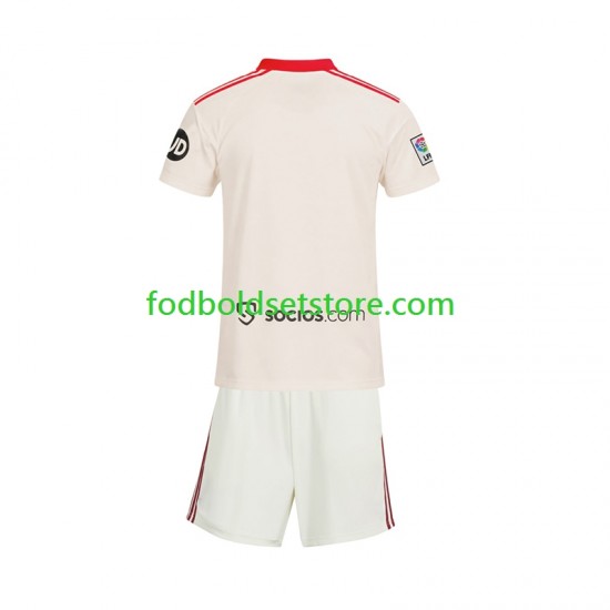 Sevilla FC Trøje Retro Hjemmebane 2025-2026 Kort ærmer ,Børn Fodboldsæt