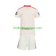 Sevilla FC Trøje Retro Hjemmebane 2025-2026 Kort ærmer ,Børn Fodboldsæt