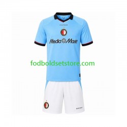 Feyenoord Rotterdam Trøje Udebane 2026-2027 Kort ærmer ,Børn Fodboldsæt