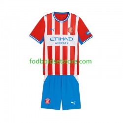 Trøje Girona Hjemmebane 2026-2027 Kort ærmer ,Børn Fodboldsæt