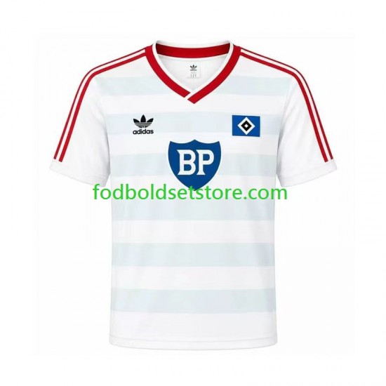 Hamburger SV Trøje 1986 Retro Udebane Kort ærmer ,Mænd Hamburger SV Trøje 1986 Retro Udebane Kort ærmer ,Mænd