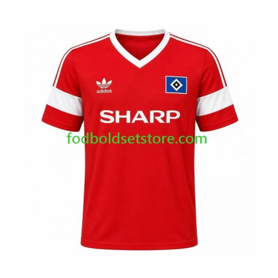 Hamburger SV Trøje 1988 Retro Udebane Kort ærmer ,Mænd Hamburger SV Trøje 1988 Retro Udebane Kort ærmer ,Mænd