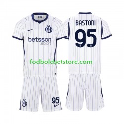 Inter Milan Trøje Alessandro Bastoni 95 Udebane 2026-2027 Kort ærmer ,Børn Fodboldsæt