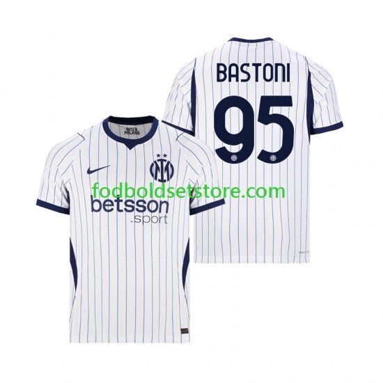 Inter Milan Trøje Alessandro Bastoni 95 Udebane 2026-2027 Kort ærmer ,Mænd