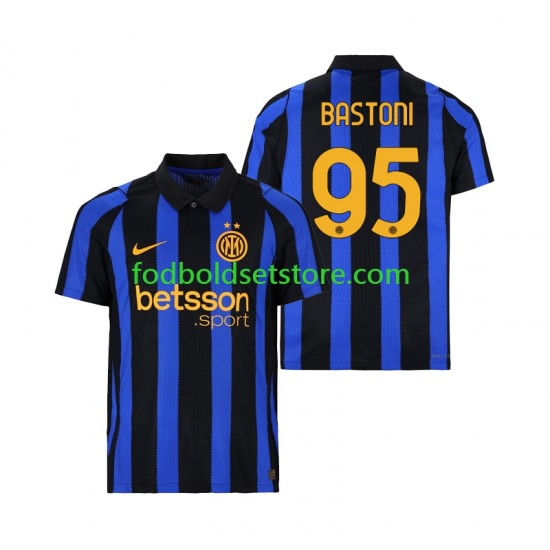 Inter Milan Trøje Alessandro Bastoni 95 Hjemmebane 2026-2027 Kort ærmer ,Mænd