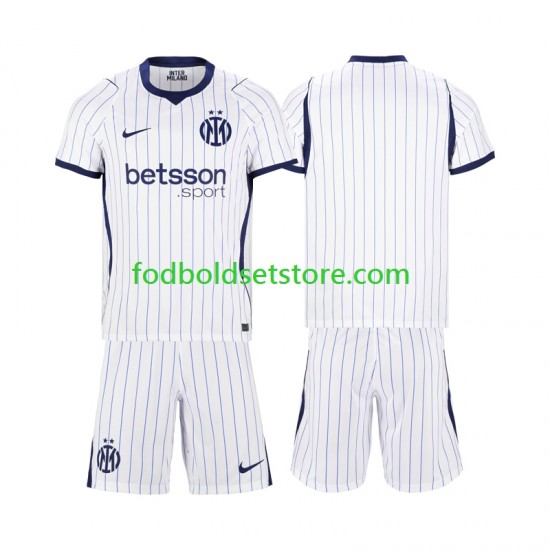 Inter Milan Trøje Udebane 2026-2027 Kort ærmer ,Børn Fodboldsæt