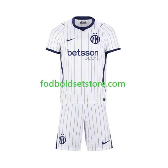 Inter Milan Trøje Udebane 2026-2027 Kort ærmer ,Børn Fodboldsæt