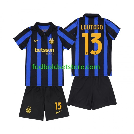 Inter Milan Trøje Lautaro Martinez 13 Hjemmebane 2026-2027 Kort ærmer ,Børn Fodboldsæt