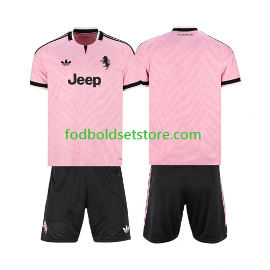 Juventus Trøje Udebane 2026-2027 Kort ærmer ,Børn Fodboldsæt