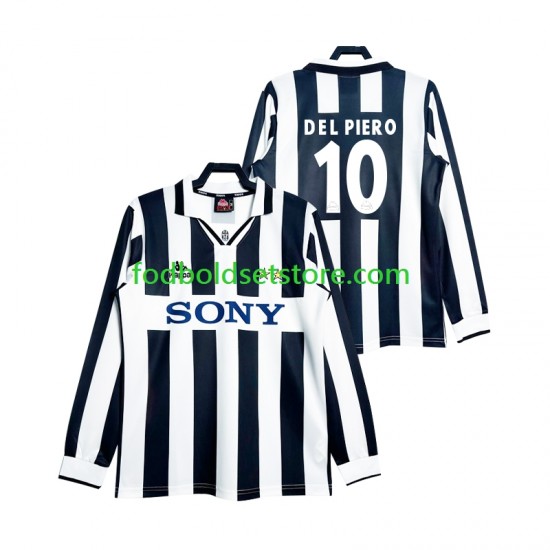 Juventus Trøje DEL PIERO 10 1997 Retro Hjemmebane Lange ærmer ,Mænd Juventus Trøje DEL PIERO 10 1997 Retro Hjemmebane Lange ærmer ,Mænd