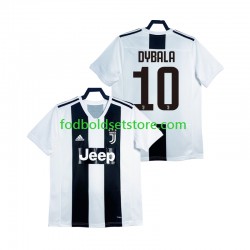 Juventus Trøje DYBALA 21 2018 2019 Retro Hjemmebane Kort ærmer ,Mænd