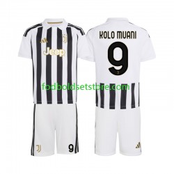 Juventus Trøje Randal Kolo Muani 9 Hjemmebane 2026-2027 Kort ærmer ,Børn Fodboldsæt