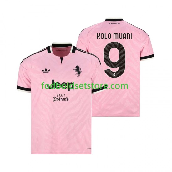 Juventus Trøje Randal Kolo Muani 9 Udebane 2026-2027 Kort ærmer ,Mænd
