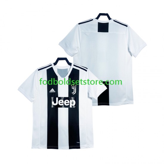 Juventus Trøje 2018 2019 Retro Hjemmebane Kort ærmer ,Mænd