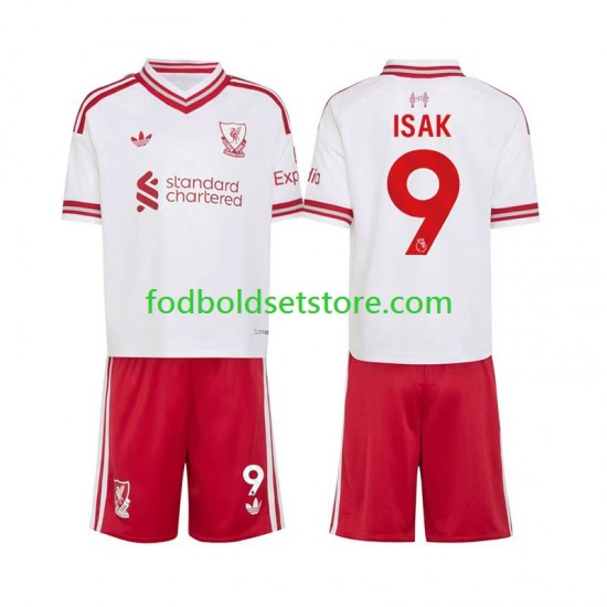 Liverpool Trøje Alexander Isak 9 Udebane 2026-2027 Kort ærmer ,Børn Fodboldsæt