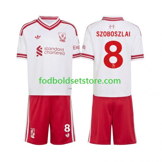 Liverpool Trøje Dominik Szoboszlai 8 Udebane 2026-2027 Kort ærmer ,Børn Fodboldsæt Liverpool Trøje Dominik Szoboszlai 8 Udebane 2026-2027 Kort ærmer ,Børn Fodboldsæt