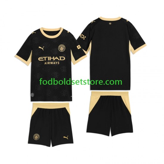 Manchester City Trøje Udebane 2026-2027 Kort ærmer ,Børn Fodboldsæt