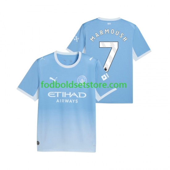 Manchester City Trøje Omar Marmoush 7 Hjemmebane 2026-2027 Kort ærmer ,Mænd Manchester City Trøje Omar Marmoush 7 Hjemmebane 2026-2027 Kort ærmer ,Mænd