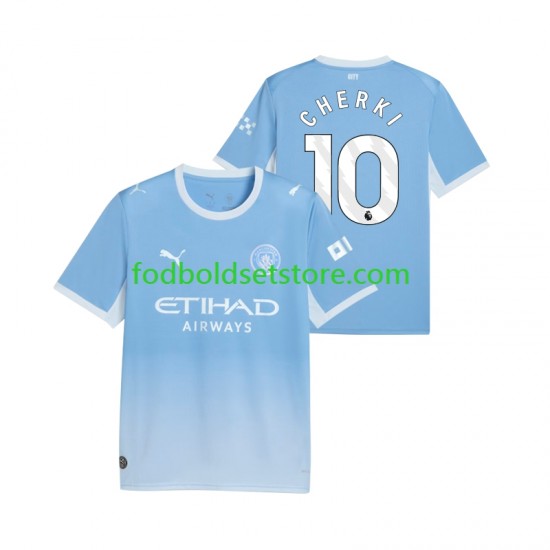Manchester City Trøje Rayan Cherki 10 Hjemmebane 2026-2027 Kort ærmer ,Mænd Manchester City Trøje Rayan Cherki 10 Hjemmebane 2026-2027 Kort ærmer ,Mænd