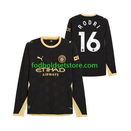 Manchester City Trøje Rodri 16 Udebane 2026-2027 Lange ærmer ,Mænd Manchester City Trøje Rodri 16 Udebane 2026-2027 Lange ærmer ,Mænd