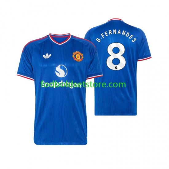 Manchester United Trøje Bruno Fernandes 8 Udebane 2026-2027 Kort ærmer ,Mænd