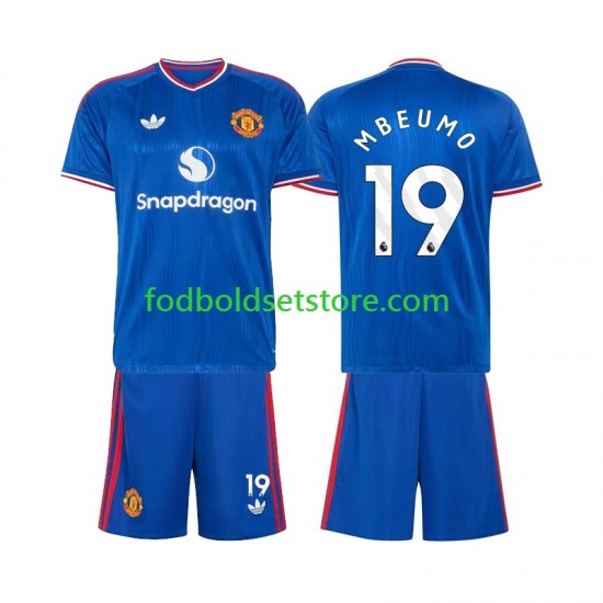Manchester United Trøje Bryan Mbeumo 19 Udebane 2026-2027 Kort ærmer ,Børn Fodboldsæt Manchester United Trøje Bryan Mbeumo 19 Udebane 2026-2027 Kort ærmer ,Børn Fodboldsæt