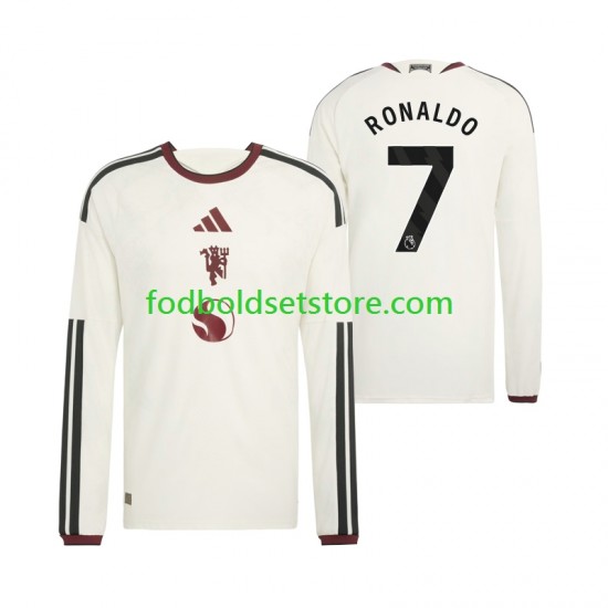 Manchester United Trøje Cristiano Ronaldo 7 3. Valg 2026-2027 Lange ærmer ,Mænd