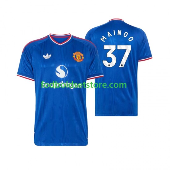 Manchester United Trøje Kobbie Mainoo 37 Udebane 2026-2027 Kort ærmer ,Mænd Manchester United Trøje Kobbie Mainoo 37 Udebane 2026-2027 Kort ærmer ,Mænd