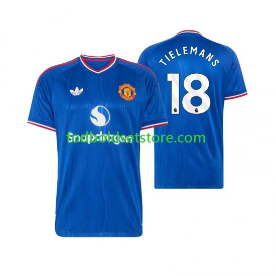 Manchester United Trøje Youri Tielemans 18 Udebane 2026-2027 Kort ærmer ,Mænd