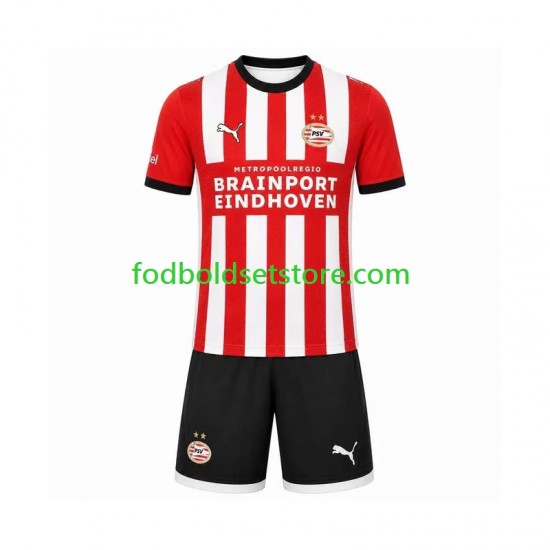 PSV Eindhoven Trøje Hjemmebane 2026-2027 Kort ærmer ,Børn Fodboldsæt PSV Eindhoven Trøje Hjemmebane 2026-2027 Kort ærmer ,Børn Fodboldsæt