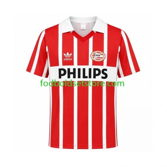 PSV Eindhoven Trøje 1990 Retro Hjemmebane Kort ærmer ,Mænd