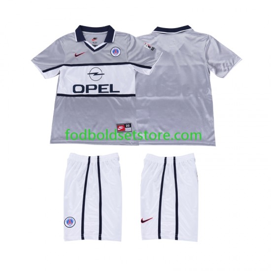 Paris Saint-Germain Trøje 2000 2001 Retro Udebane Kort ærmer ,Børn Fodboldsæt Paris Saint-Germain Trøje 2000 2001 Retro Udebane Kort ærmer ,Børn Fodboldsæt