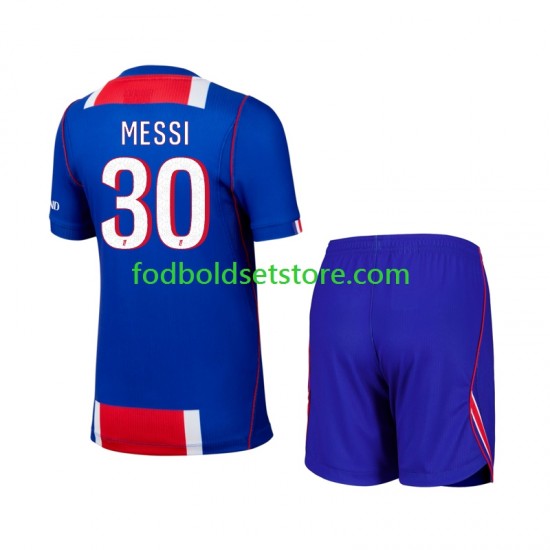 Paris Saint-Germain Trøje Lionel Messi 30 Hjemmebane 2026-2027 Kort ærmer ,Børn Fodboldsæt