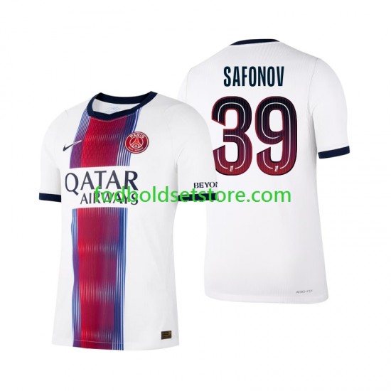 Paris Saint-Germain Trøje Matvey Safonov 39 Udebane 2026-2027 Kort ærmer ,Mænd Paris Saint-Germain Trøje Matvey Safonov 39 Udebane 2026-2027 Kort ærmer ,Mænd