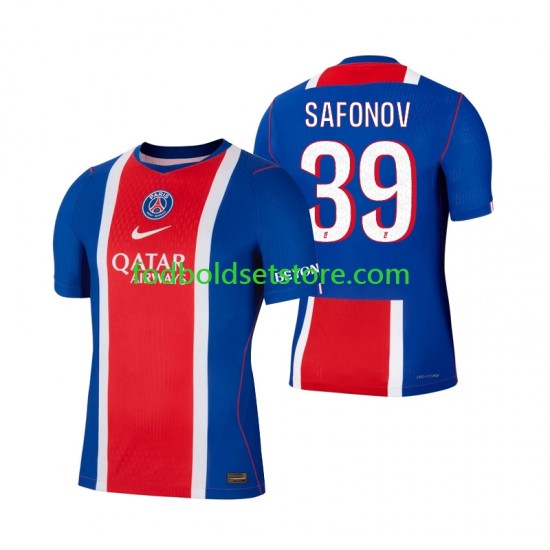 Paris Saint-Germain Trøje Matvey Safonov 39 Hjemmebane 2026-2027 Kort ærmer ,Mænd
