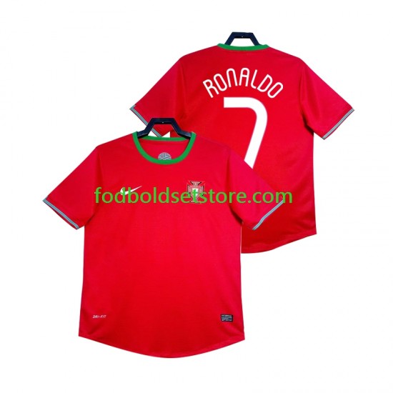 Portugal Trøje Cristiano Ronaldo 7 2012 Retro Hjemmebane Kort ærmer ,Mænd