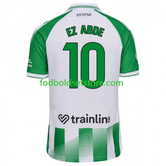 Real Betis Trøje Abde Ezzalzouli 10 Hjemmebane 2026-2027 Kort ærmer ,Mænd