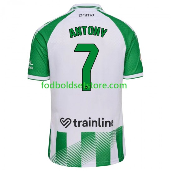 Real Betis Trøje Antony 7 Hjemmebane 2026-2027 Kort ærmer ,Mænd