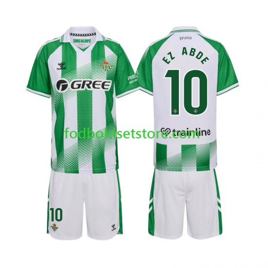 Real Betis Trøje Ez Abde 10 Hjemmebane 2026-2027 Kort ærmer ,Børn Fodboldsæt Real Betis Trøje Ez Abde 10 Hjemmebane 2026-2027 Kort ærmer ,Børn Fodboldsæt