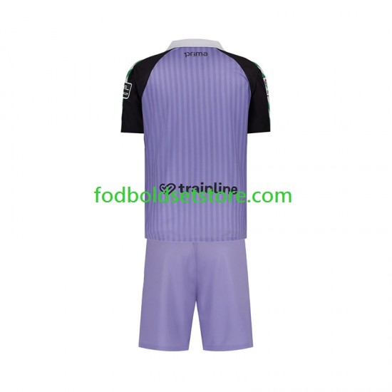 Real Betis Trøje Målmand Retro Hjemmebane 2025-2026 Kort ærmer ,Børn Fodboldsæt