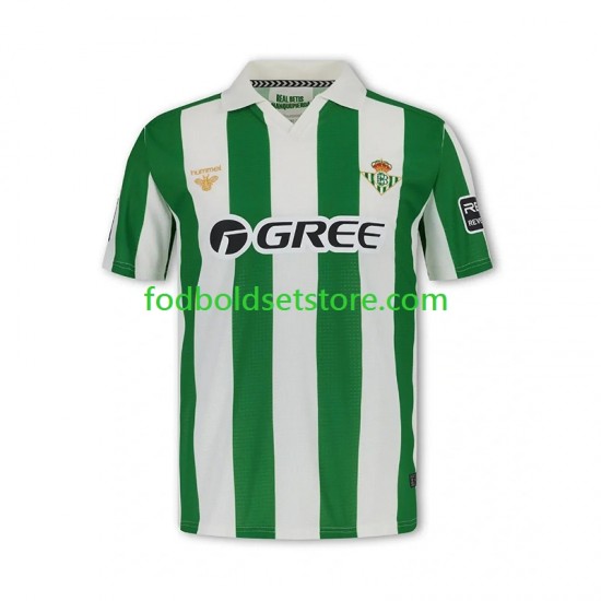Real Betis Trøje Retro Hjemmebane 2025-2026 Kort ærmer ,Mænd