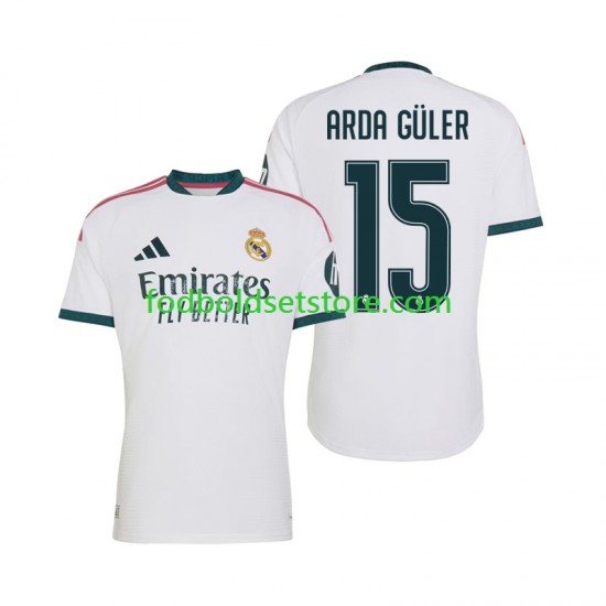 Real Madrid Trøje Arda Guler 15 Hjemmebane 2026-2027 Kort ærmer ,Mænd