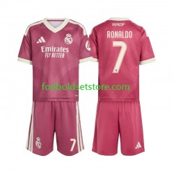 Real Madrid Trøje Cristiano Ronaldo 7 3. Valg 2026-2027 Kort ærmer ,Børn Fodboldsæt