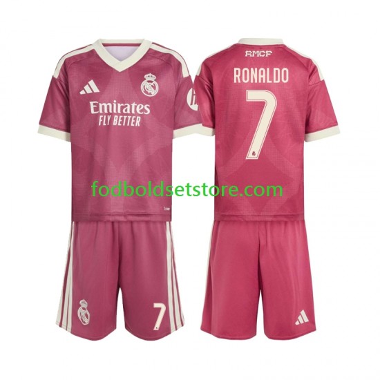 Real Madrid Trøje Cristiano Ronaldo 7 3. Valg 2026-2027 Kort ærmer ,Børn Fodboldsæt Real Madrid Trøje Cristiano Ronaldo 7 3. Valg 2026-2027 Kort ærmer ,Børn Fodboldsæt