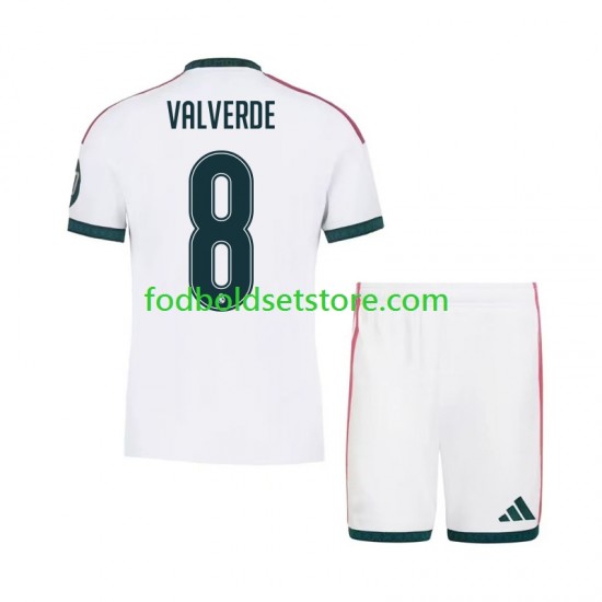 Real Madrid Trøje Federico Valverde 8 Hjemmebane 2026-2027 Kort ærmer ,Børn Fodboldsæt Real Madrid Trøje Federico Valverde 8 Hjemmebane 2026-2027 Kort ærmer ,Børn Fodboldsæt