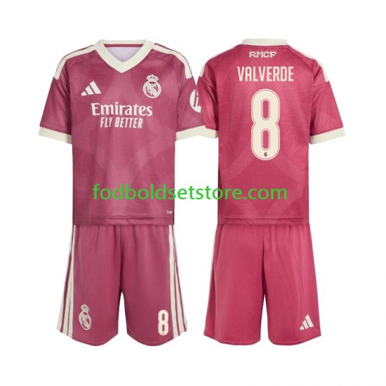 Real Madrid Trøje Federico Valverde 8 3. Valg 2026-2027 Kort ærmer ,Børn Fodboldsæt Real Madrid Trøje Federico Valverde 8 3. Valg 2026-2027 Kort ærmer ,Børn Fodboldsæt