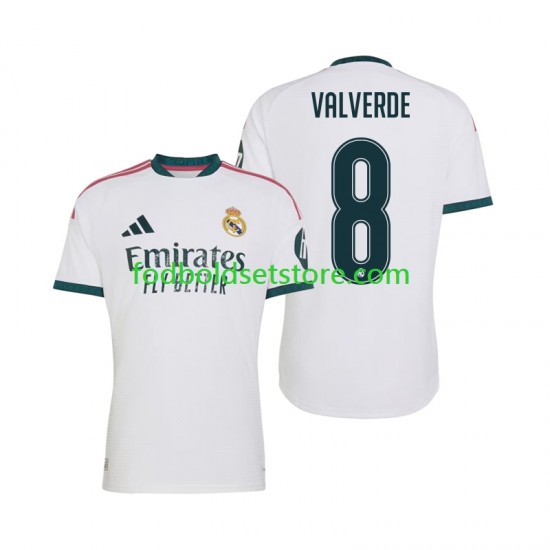 Real Madrid Trøje Federico Valverde 8 Hjemmebane 2026-2027 Kort ærmer ,Mænd Real Madrid Trøje Federico Valverde 8 Hjemmebane 2026-2027 Kort ærmer ,Mænd