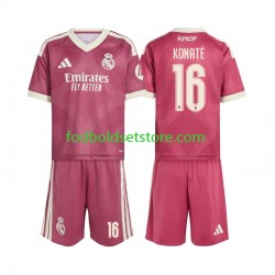Real Madrid Trøje Ibrahima Konate 16 3. Valg 2026-2027 Kort ærmer ,Børn Fodboldsæt Real Madrid Trøje Ibrahima Konate 16 3. Valg 2026-2027 Kort ærmer ,Børn Fodboldsæt
