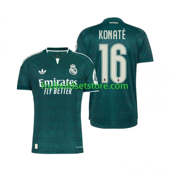 Real Madrid Trøje Ibrahima Konate 16 Udebane 2026-2027 Kort ærmer ,Mænd Real Madrid Trøje Ibrahima Konate 16 Udebane 2026-2027 Kort ærmer ,Mænd