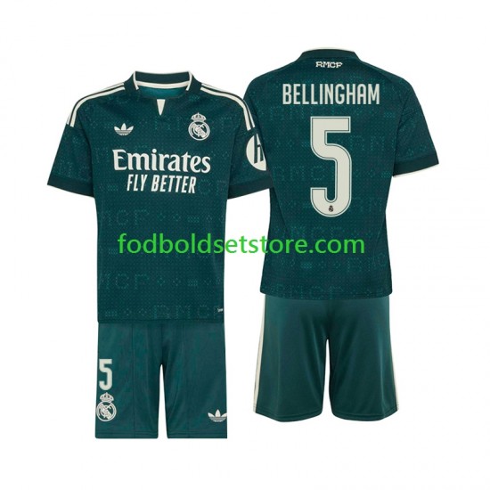 Real Madrid Trøje Jude Bellingham 5 Udebane 2026-2027 Kort ærmer ,Børn Fodboldsæt